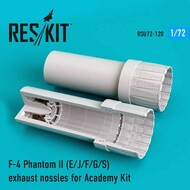  ResKit  1/72 McDonnell F-4 Phantom II (F-4E/F-4J/F-4F/F-4G/F-4S) exhaust nozzles OUT OF STOCK IN US, HIGHER PRICED SOURCED IN EUROPE RSU72-0120