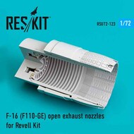  ResKit  1/72 Lockheed-Martin F-16 (F110-GE) open exhaust nozzles OUT OF STOCK IN US, HIGHER PRICED SOURCED IN EUROPE RSU72-0123