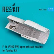  ResKit  1/72 Lockheed-Martin F-16 (F100-PW) open exhaust nozzles OUT OF STOCK IN US, HIGHER PRICED SOURCED IN EUROPE RSU72-0125