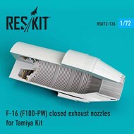  ResKit  1/72 Lockheed-Martin F-16 (F100-PW) closed exhaust nozzles OUT OF STOCK IN US, HIGHER PRICED SOURCED IN EUROPE RSU72-0126