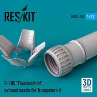  ResKit  1/72 Republic F-105D'Thunderchief' exhaust nozzle OUT OF STOCK IN US, HIGHER PRICED SOURCED IN EUROPE RSU72-0130