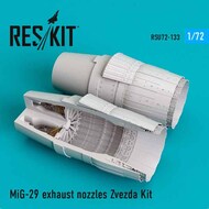 ResKit  1/72 Mikoyan MiG-29 exhaust nozzles OUT OF STOCK IN US, HIGHER PRICED SOURCED IN EUROPE RSU72-0133