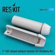Grumman F-14D Tomcat closed exhaust nozzles OUT OF STOCK IN US, HIGHER PRICED SOURCED IN EUROPE #RSU72-0137