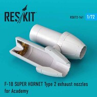  ResKit  1/72 Boeing F/A-18E Super Hornet SUPER HORNET Type 2 exhaust nozzles OUT OF STOCK IN US, HIGHER PRICED SOURCED IN EUROPE RSU72-0141