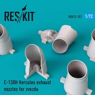  ResKit  1/72 Lockheed C-130H Hercules exhaust nozzles OUT OF STOCK IN US, HIGHER PRICED SOURCED IN EUROPE RSU72-0157