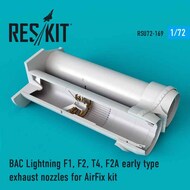 BAC Lightning F1, F2, T4, F2A exhaust nozzles early type OUT OF STOCK IN US, HIGHER PRICED SOURCED IN EUROPE #RSU72-0169
