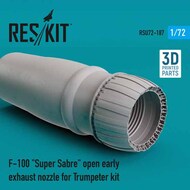  ResKit  1/72 North-American F-100C/F-100D/F-100F   'Super Sabre' open early exhaust nozzle OUT OF STOCK IN US, HIGHER PRICED SOURCED IN EUROPE RSU72-0187