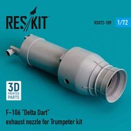  ResKit  1/72 Convair F-106A Delta Dart exhaust nozzle OUT OF STOCK IN US, HIGHER PRICED SOURCED IN EUROPE RSU72-0189