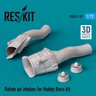  ResKit  1/72 Dassault Rafale air intakes OUT OF STOCK IN US, HIGHER PRICED SOURCED IN EUROPE RSU72-0197