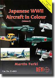  Revi  Books Japanese WWII Aircraft in Color Vol. 1 MPR03