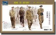  Riich Models  1/35 Road to Victory, WWII British Leaders Set (4 Figures Set) RIH35023