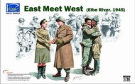 East Meet West Figure Set Elbe River 1945 (2 US & 2 Russian) #RIH35014