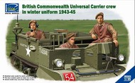  Riich Models  1/35 British Commonwealth Universal Carrier Crew in Winter Uniform 1943-45 (3) RIH35028