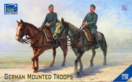 German Mounted Troops (2 Horses & 2 Figures) #RIH35038