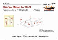 Canopy Mask for Ki-78 (AZMOD) #RDM-009
