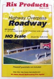  RIX PRODUCTS  HO 25' x 50' 1930's Roadway (4) RIX106