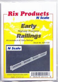 50' Early Highway Railings (4) #RIX154