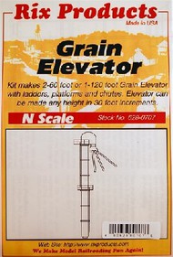Grain Elevator w/Ladders, Platforms & Chutes #RIX707