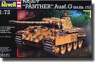  Revell of Germany  1/72 Pz.Kpfw.V Panther Ausf G (Sd.Kfz..171) Battle Tank RVL3171