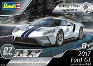  Revell USA  1/24 2017 Ford GT (Silver) (Snap) RMX1235