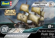  Revell USA  1/350 The Black Diamond Pirate Ship (Snap) RMX1237