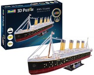  Revell of Germany  NoScale RMS Titanic Ocean Liner 3D Foam Puzzle LED Edition (266pcs) RVL154