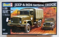  Revell of Germany  1/35 Collection - Jeep and M34 Tactical Truck RVL3029