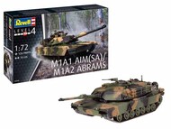  Revell of Germany  1/72 M1A1 AIM(SA)/M1A2 Abrams Tank RVL3346