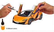 Model Color: Sportscar Acrylic Paint Set (8 Colors) 18ml Bottles RVL36202