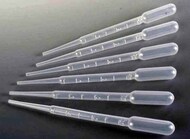 6 x Pipettes. Useful for transferring paint from post to jars #RVL38370