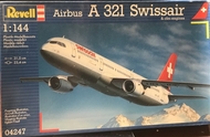 Revell of Germany  1/144 Airbus A321 Swissair RVL4247
