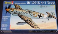  Revell of Germany  1/48 Collection - Bf.109E-4/7 Trop (box slightly damaged) RVL4572