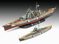 Gift Set - The Legendary Bismarck 1:700 & 1:1200 #RVL5637