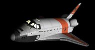 James Bond Space Shuttle from Moonraker Movie w/paint & glue RVL5665