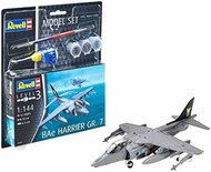  Revell of Germany  1/144 BAe Harrier GR-7 Aircraft w/paint & glue RVL63887