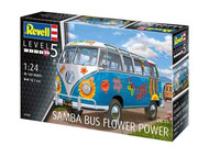  Revell of Germany  1/24 Vw T1 Samba Bus Flower RVL7050