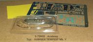 Hawker Tempest Mk.V etched, vac canopy and canopy mask #RBTS72602