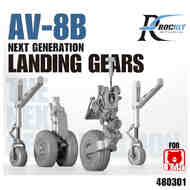  Rockit Studio  1/48 McDonnell-Douglas AV-8B Next-Gen Landing gears RS480301