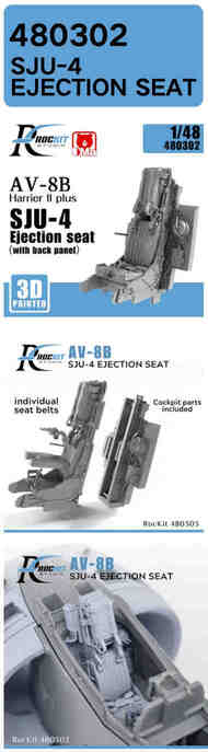  Rockit Studio  1/48 McDonnell-Douglas AV-8B SJU-4 Ejection seat RS480302