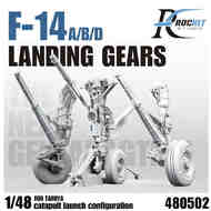 Grumman F-14A/F-14B/F-14D Tomcat Next-Gen landing gears catapult launch configuration #RS480502T