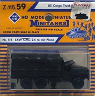  Herpa Minitanks/Roco  1/87 US Cargo Truck 6x6 M34 HER115