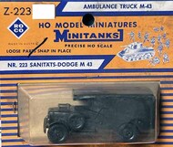  Herpa Minitanks/Roco  1/87 Dodge US Army Ambulance (Olive Green) HER223