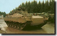  Herpa Minitanks/Roco  1/87 Roland II Anti-Aircraft Tank (Olive Green) HER476