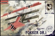  Roden  1/72 Fokker DR I BiPlane ROD10