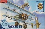  Roden  1/72 Fokker FI BiPlane ROD17