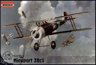  Roden  1/48 Nieuport 28c1 WWI French BiPlane Fighter ROD403