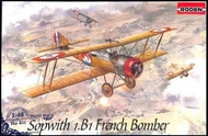  Roden  1/48 Sopwith 1B1 WWI French BiPlane Bomber ROD411