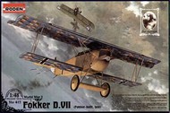 Fokker D VII F German BiPlane Fighter #ROD417