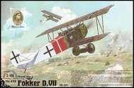 Fokker D VII (Alb Late) WWI German BiPlane Fighter #ROD424