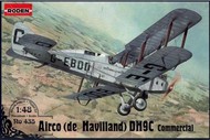  Roden  1/48 Airco (DeHavilland) DH9C Commercial Biplane ROD435